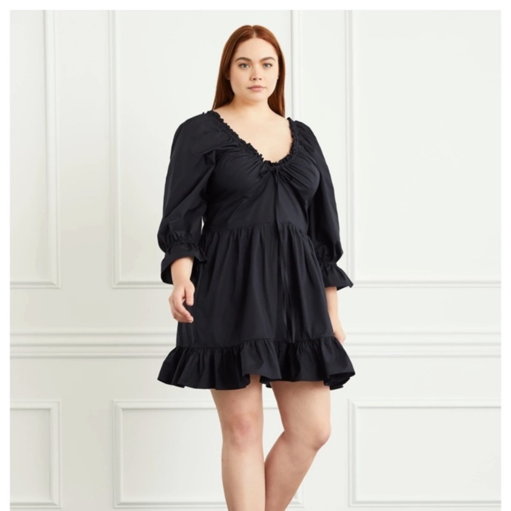Hill House Black Long Sleeve Dress